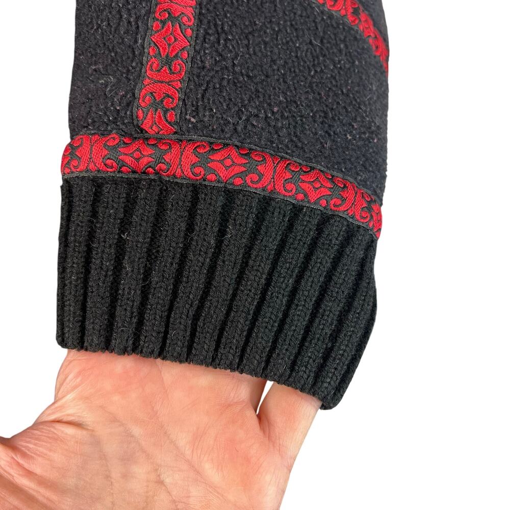 Obermeyer Black and Red Men's Sweater - Picture 4 of 10